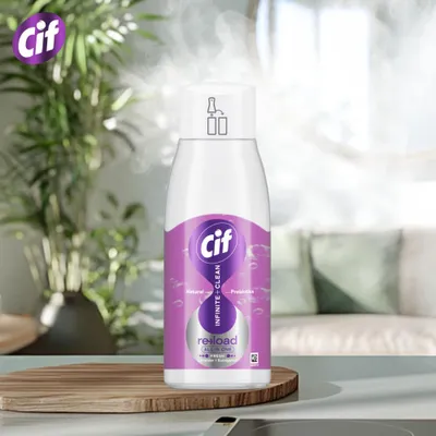 Produktbild von 911163 CIF Nachfüllpackung Ref Frischer Lavendel & Eukalyptus 590 ml