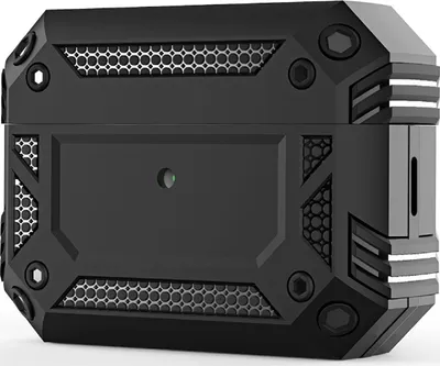 Produktbild von Mobigear Armor  Apple AirPods Pro 2 Stoßfeste Hardcase Hülle - Schwarz