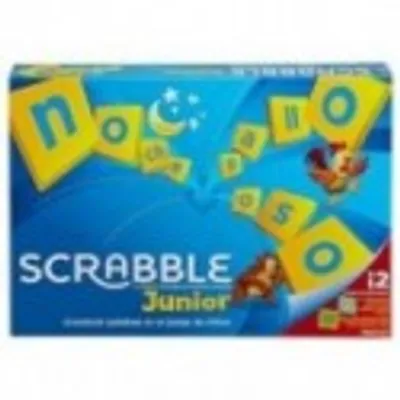 Zdjęcie produktu dla Mattel Games Scrabble junior, gry planszowe dla dzieci (Mattel Y9669) CPA Przedział wiekowy: +6 lat