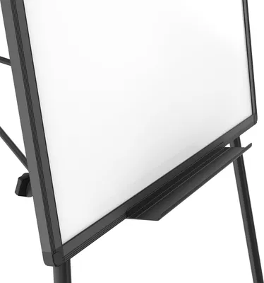 Produktbild von Schwarzes magnetisches Whiteboard-Stativ 90 x 60 cm - tragbar und höhenverstellbar