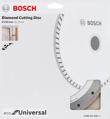 Produktbild von Diamanttrennscheibe Turbo Eco For Universal, 230 mm