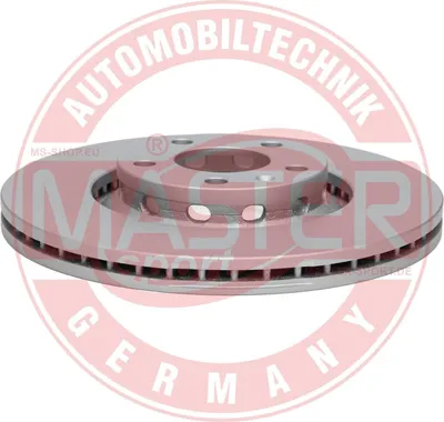 Produktbild von MS 24012501371PR-PCS-MS Bremsscheibe (1x Stück) Vorderachse für AUDI A6 C5 (4B2, 4B4)