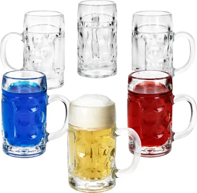 Obrázek produktu pro 6x mini odměrka na panáky 4cl kalibrovaná sklenice na panáky tamper rukojeť znak reliéfu