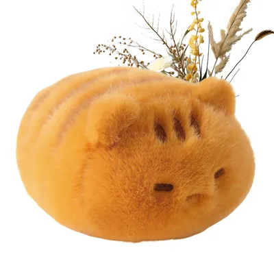 Productafbeelding van Pluche Knuffelkat - Zacht Dierenaccent Kussen