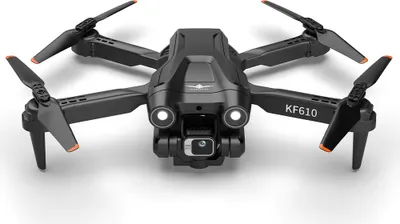 Produktbild von Kf610 Rc Drone 4k HD 1080P Esc Kamera Optischer Fluss Lokalisierung 2,4g Wifi Quadcopter Spielzeug schwarz