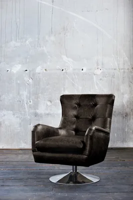 Produktbild von KAWOLA Sessel Relexa Leder schwarz B/H/T: 69x77x95cm
