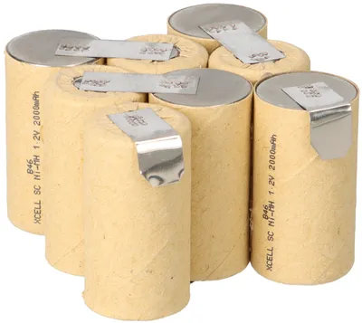 Produktbild von Akkupack für Würth zum Selbsteinbau BS96-A Solid SD96 9,6V 2.0Ah NIMH