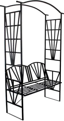 Produktbild von Gartenpergola Mit Bank 114 X 45 X 208 Cm Perg-N6085
