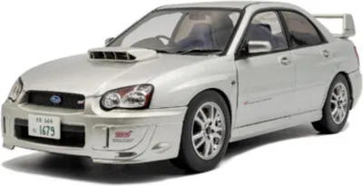 Obrázok produktu pre Solido model auta v mierke 1:18 Subaru Impreza WRX STI Premium strieborný efekt 2003 S1812303