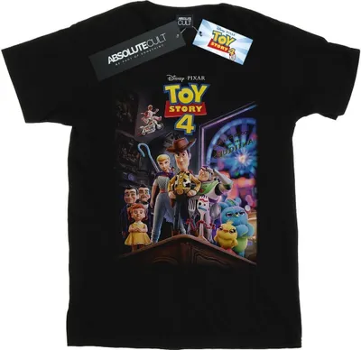Produktbild von Disney - "Toy Story 4" T-Shirt für Damen BI46969 (L) (Schwarz)