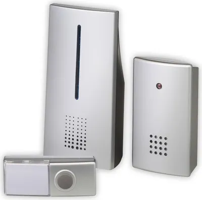 Produktbild von Heidemann Funkgong Set HX Duo 2 Empfänger 1 Sender Reichweite 100 m