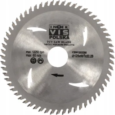 Produktbild von WIDIA HOLZSÄGEBLATT 125 mm x 22,2 x 60T WIDI