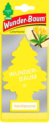 Zdjęcie produktu dla Wunder-Baum Vanillaroma, Żółty, Samochód, Wanilia, 1 szt.