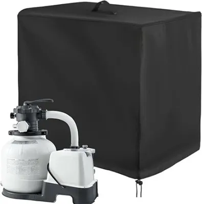 Produktbild von INF Kryt vodnej pumpy odolný voči poveternostným vplyvom - čierny - 55x50x62cm L