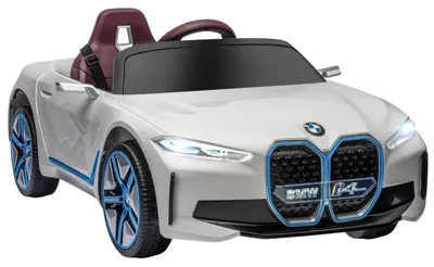 Obrázok produktu pre Elektrické detské auto s diaľkovým ovládaním | Farba: biela | Rozmery: 67 x 115 x 45 cm