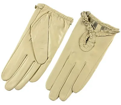 Productafbeelding van Damesleren Handschoenen van Hoogwaardige Schapenvacht