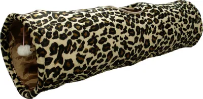 Produktbild von Flamingo Katzentunnel Leopard, Maße: 130 cm x ø 25 cm