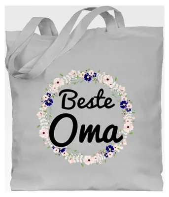 Produktbild von Baumwolltasche - Geschenk für die beste Oma