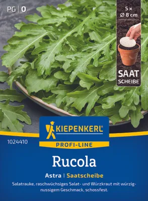 Produktbild von Kiepenkerl Rucola Saatscheibe Astra Eruca sativa 5 Stück