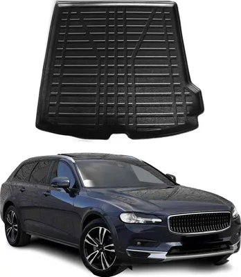Image de Bac de coffre pour Volvo V90 Cross Country 2016-2025 Caoutchouc TPE