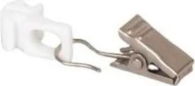 Image de Curseur En Plastique Avec Clip En Métal Argenté. 30 Pcs