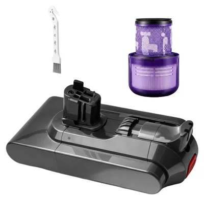 Ersatzakku für Dyson V11/V15 Click-in, 3900 mAh, inkl. Filter