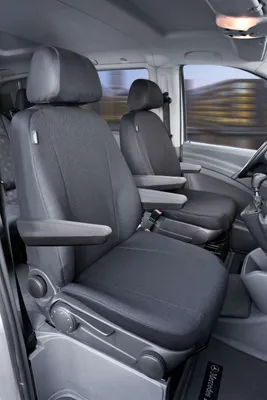 Produktbild von Walser Sitzbezüge für Mercedes Viano und Vito W639 für 2 Einzelsitze für Armlehne innen und aussen ab BJ 06/2003 - 2013, 10506