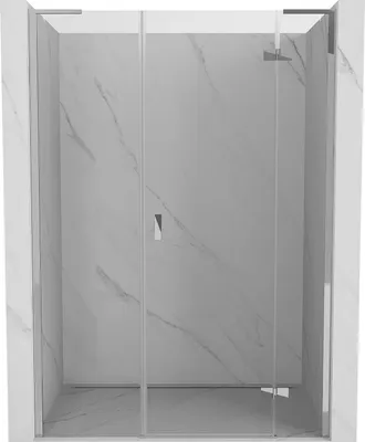 Obrázek produktu pro Mexen Mist-H L sprchové dveře pravé 125 cm, transparentní, chrom - 8A5L-125-001-01-00-P
