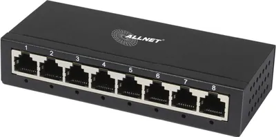 Zdjęcie produktu dla ALLNET Switch unmanaged Layer2 8 Port • 8x 1GbE • Fanless • ALL-SG8008
