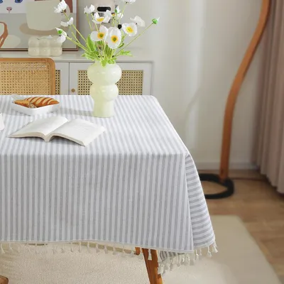 Immagine prodotto di Spazzole coniche RunterTable - Eleganti tessuti per la casa per interni ed esterni - Grigio