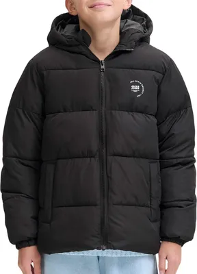 Produktbild von Jack & Jones Maze Logo Hood Puffer Jacke Kinder