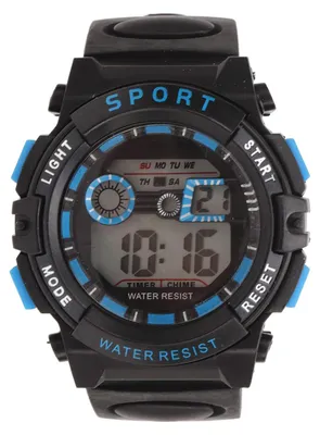 Produktbild von Herren Elektronisches Sporthorloge - LED-Leuchtfunktion, WR50M Wasserdicht - VGEBYmq0xg89v6s-12
