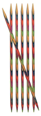 Productafbeelding van Set van 5 breinaalden 10 cm 2,75 mm van hout