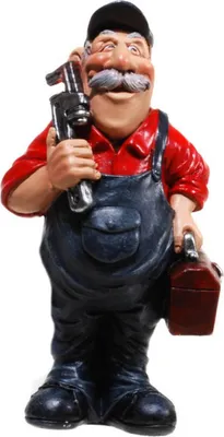 Produktbild von Funny Beruf - Figur Klempner