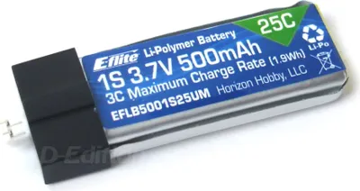 Imagen del producto de Hobby Zone EFLB5001S25UM, Batería, , Azul, Plateado