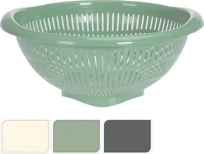 Produktbild von Küchensieb aus Polypropylen mit den Maßen 30,5 x 29 x 12,5 cm (L x B x H)