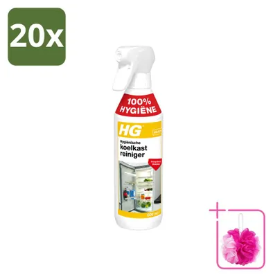 Produktbild von 20 x HG Hygienischer Kühlschrankreiniger - 500 ml - Sparpackung - 20 Stücke