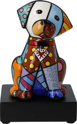 Obrázek produktu pro Goebel Figurka Romero Britto Baby Blue, Porzellan, Bunt, 15,5 cm, 66452581