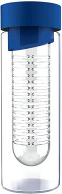 Obrázok produktu pre Sklenená fľaša FLAVOUR IT 480ml modrá s infusérom
