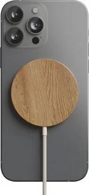 Image de Woodcessoress - Mong Serviteur en bois Qi Charger (Chêne)