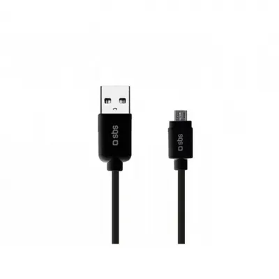 Produktbild von SBS USB zu Micro USB Kabel 1m schwarz
