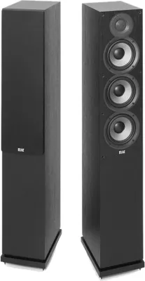 Produktbild von Elac Debut F5.2, 3-Wege, Kabelgebunden, 140 W, 42 - 35000 Hz, Schwarz
