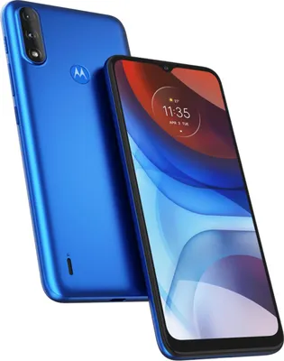 Produktbild von Motorola Moto E 7 power 16,5 cm (6,5 cala) Hybrid Dual SIM Android 10.0 4G USB Type-C 4 GB 64 GB 5000 mAh Niebieski