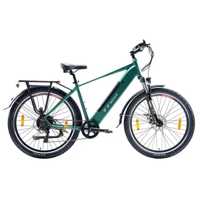 Zdjęcie produktu dla rower elektryczny 27,5" 15AH, rower trekkingowy, rower elektryczny dla mężczyzn i kobiet, zasięg 100 km, silnik 250 W, rower elektryczny z 7-biegową skrzynią biegów, rower miejski z pedelekiem