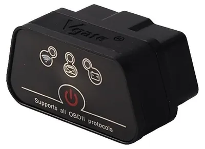 Obrázok produktu pre Vgate ICar2, Čierna, Bluetooth, OBD2, Viemarca diagnostická rozhranie