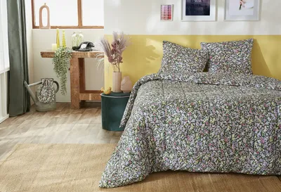 Produktbild von Bedruckte Bettdecke 240 x 220 cm MYOSOTIS
