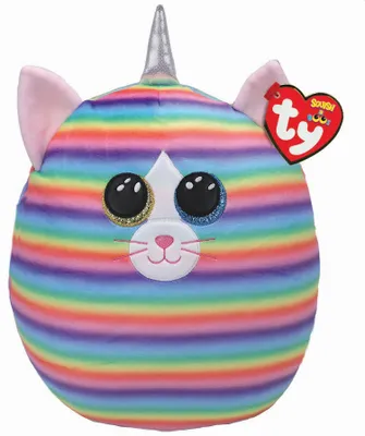 Produktbild von Ty 39289 - Heather Katze - Squish A Boo / Squishy Beanies - 20cm (10")