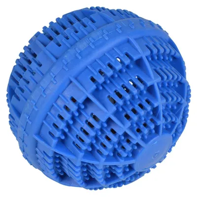 Productafbeelding van Homéa Essentiel, waskogel met keramische bolletjes, 10 cm, blauw