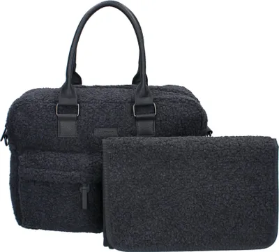 Immagine prodotto di Borsa fasciatoio Vadobag Care Vienna Hello Little One con fasciatoio coordinato grigio One Size