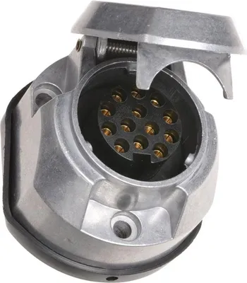 Zdjęcie produktu dla Gniazdo ACI 13-pin 12V z aluminiową uszczelką